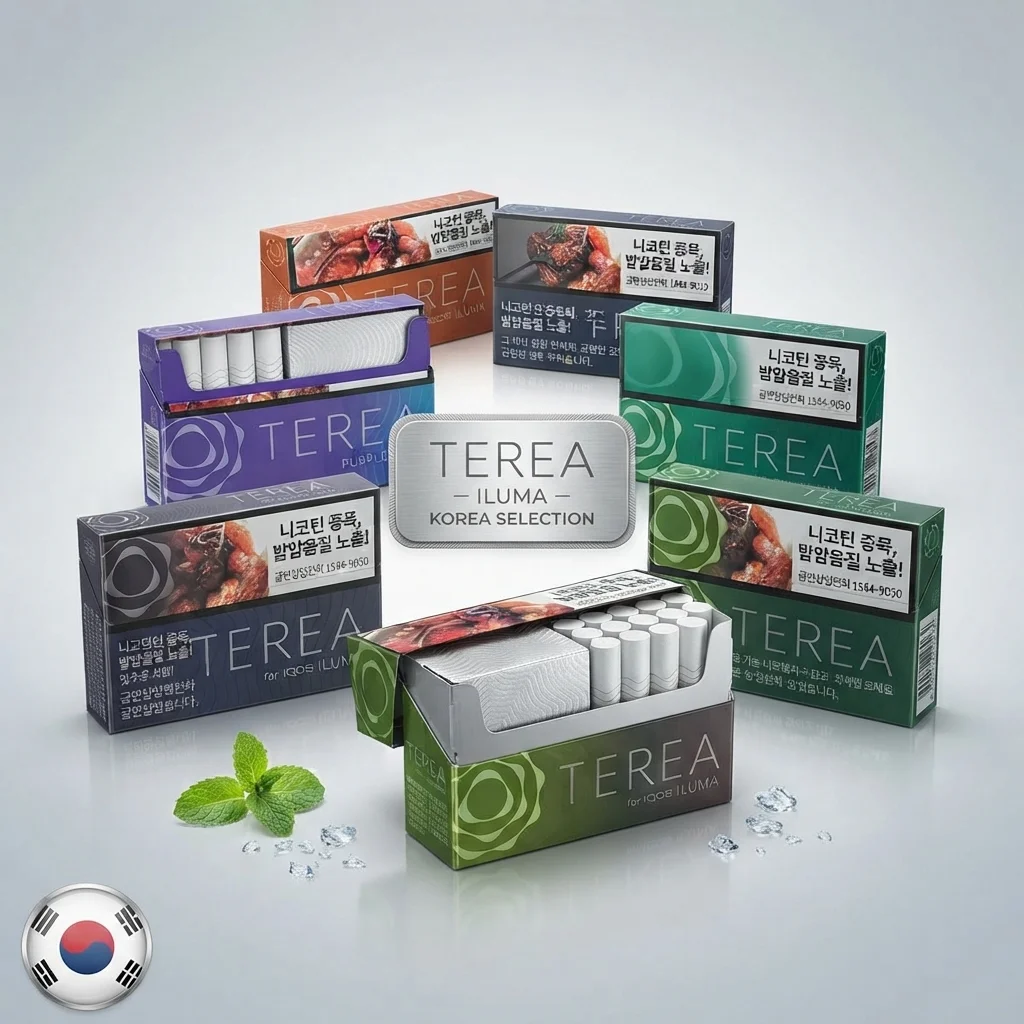 IQOS TEREA 韓國版煙彈開盒內部細節,100% 原廠正品台灣現貨
